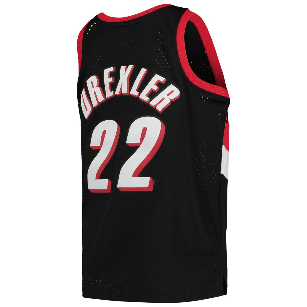 Clyde Drexler Portland Trail Blazers Youth 1991/92 Hardwood Classics Swingman Jersey Black