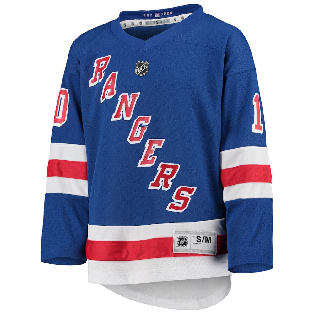 NHL Artemi Panarin New York Rangers Youth Home Replica Player Jersey - Blue