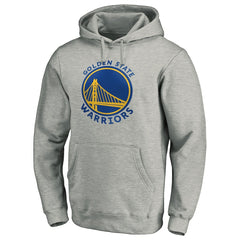Golden State Warriors Alternate Logo Pullover Hoodie Heather Gray