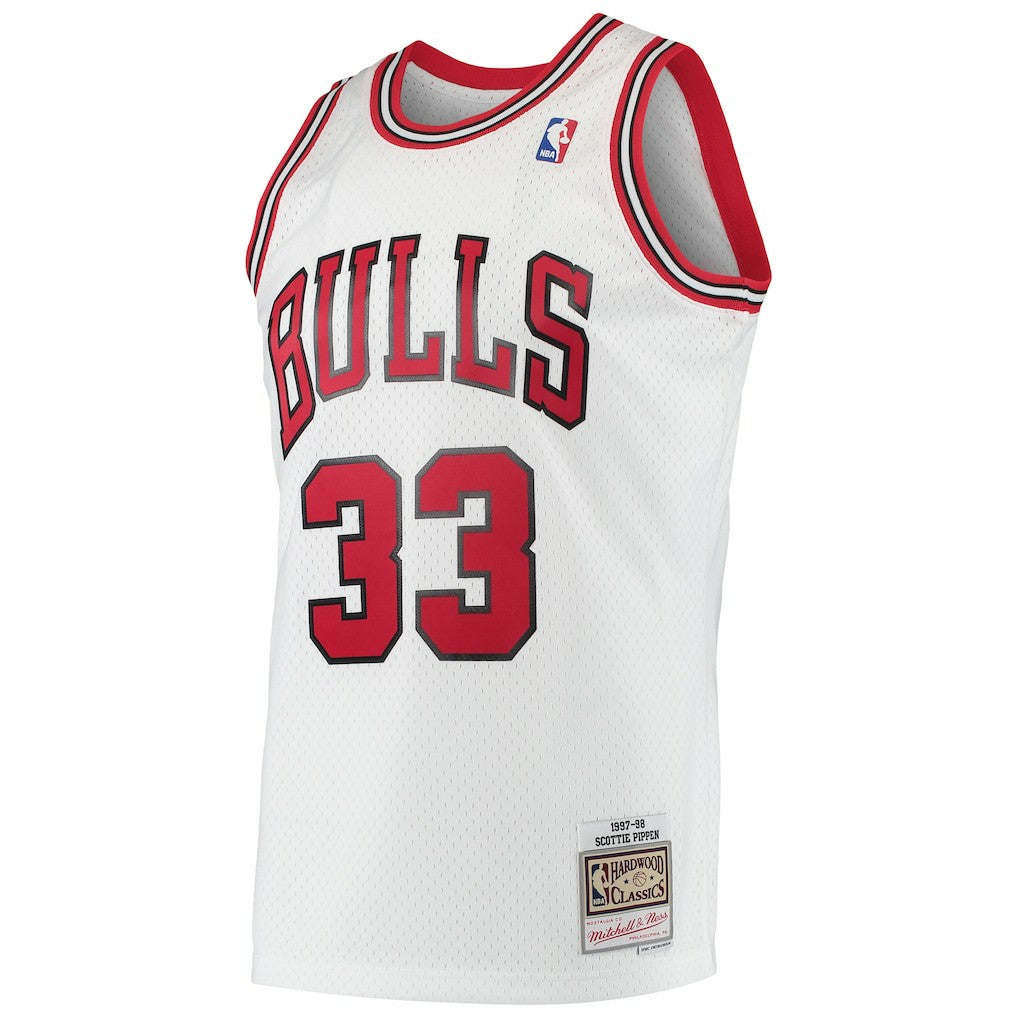 Scottie Pippen Chicago Bulls Hardwood Classics Swingman Jersey White