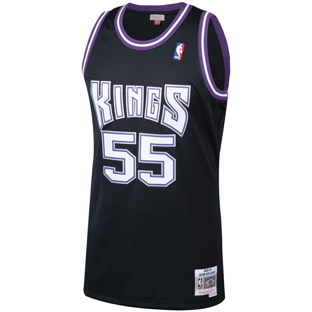 Jason Williams Sacramento Kings 2000/01 Hardwood Classics Swingman Jersey Black