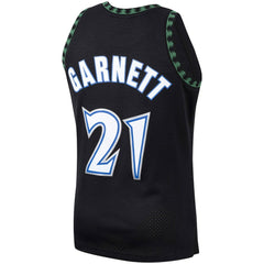 Kevin Garnett Minnesota Timberwolves Hardwood Classics Swingman Jersey Black