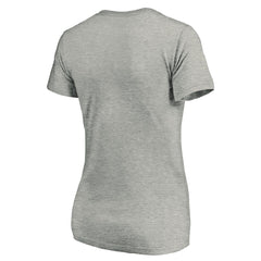 Tampa Bay Buccaneers Women's Krewe Member V-Neck T-Shirt Heather Gray