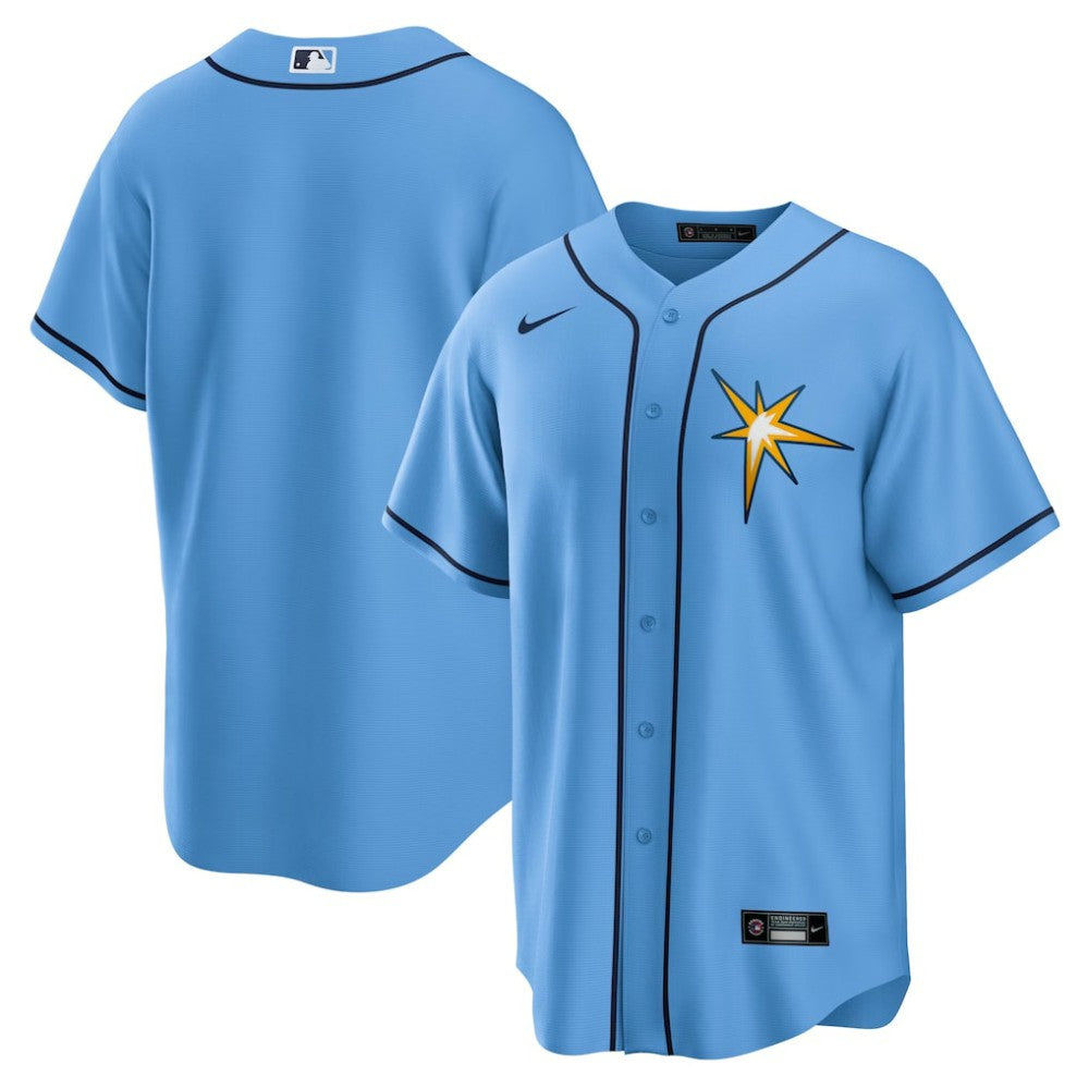 Tampa Bay Rays Nike Spring Training Replica Team Jersey - Light Blue Jerseys