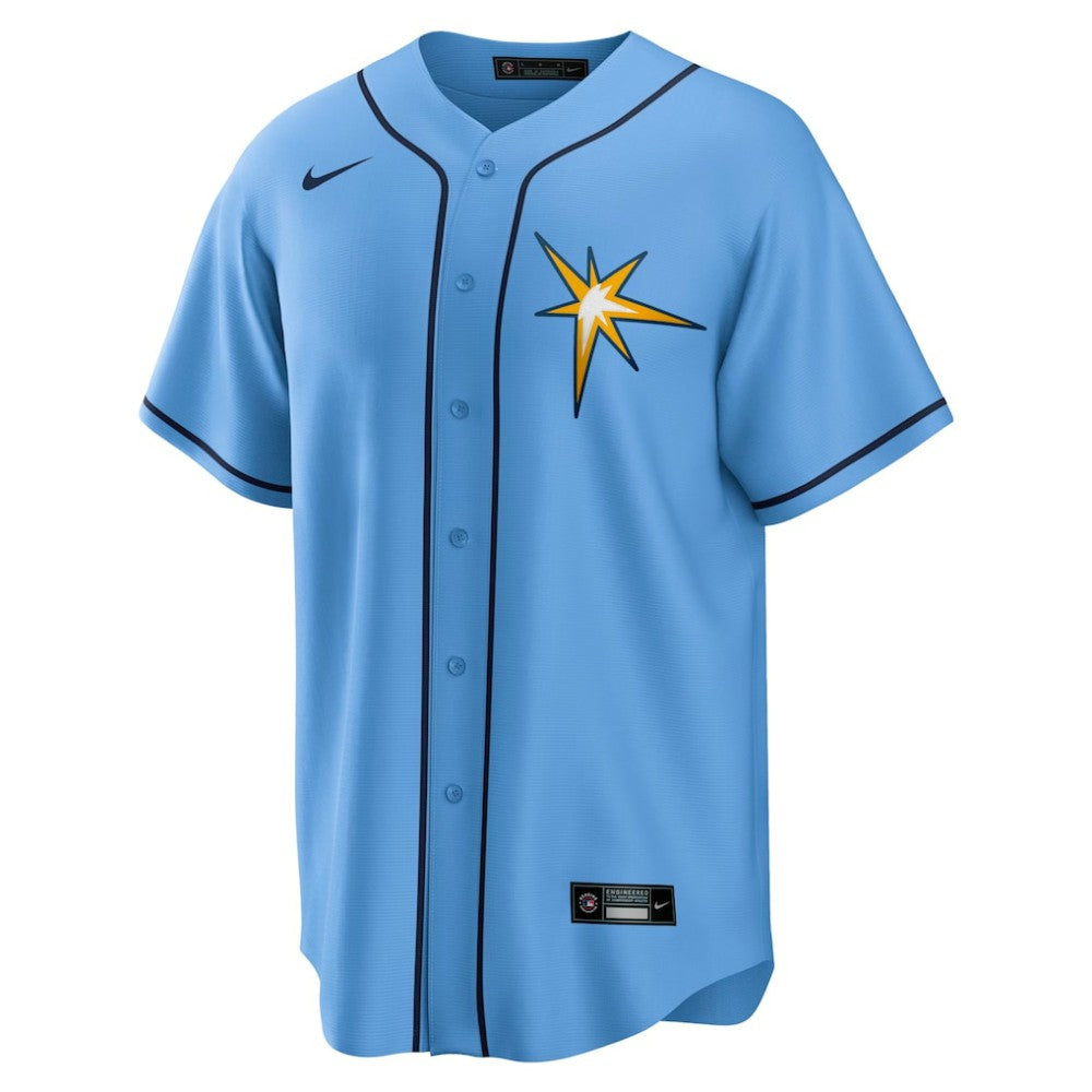 Tampa Bay Rays Nike Spring Training Replica Team Jersey - Light Blue Jerseys
