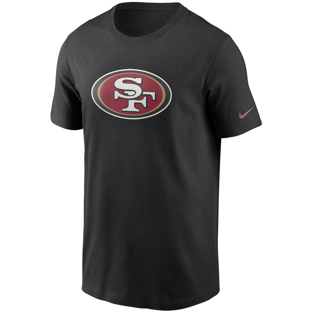 San Francisco 49ers Primetime Logo Essential T-Shirt Black