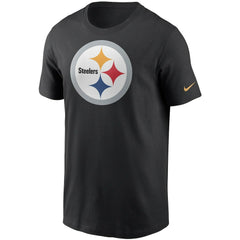 Pittsburgh Steelers Primetime Logo Essential T-Shirt Black