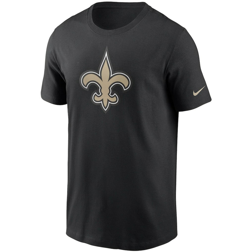 New Orleans Saints Primetime Logo Essential T-Shirt Black