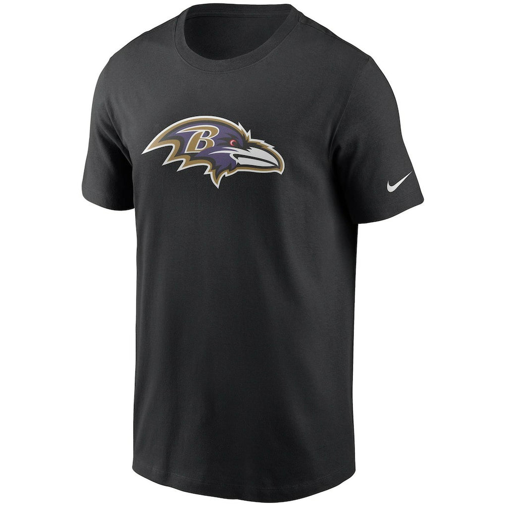 Baltimore Ravens Primetime Logo Essential T-Shirt Black
