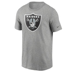 Las Vegas Raiders Primetime Logo Essential T-Shirt Heather Gray