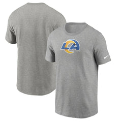 Los Angeles Rams Primetime Logo Essential T-Shirt Heather Gray