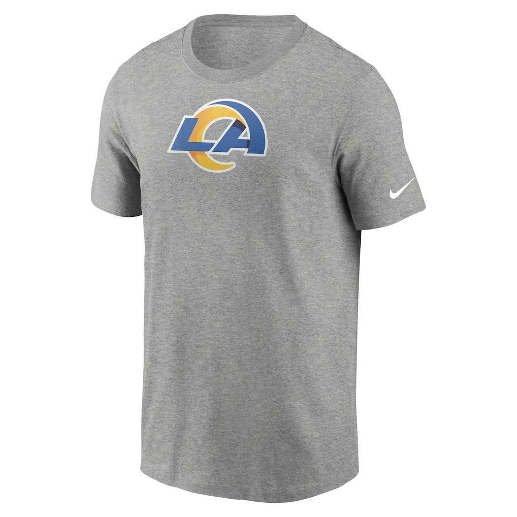 Los Angeles Rams Primetime Logo Essential T-Shirt Heather Gray