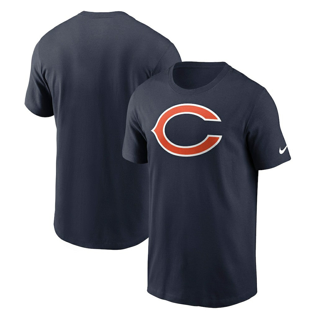 Chicago Bears Primetime Logo Essential T-Shirt Navy