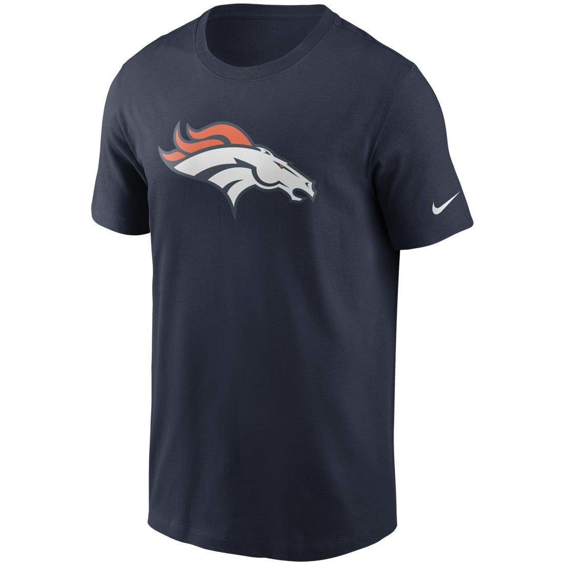 Denver Broncos Primetime Logo Essential T-Shirt Navy