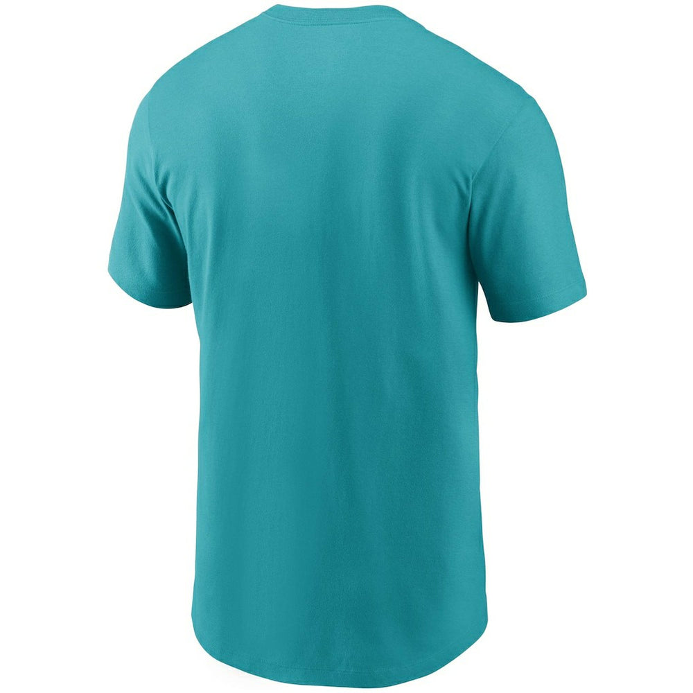 Miami Dolphins Team Wordmark T-Shirt Aqua