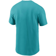 Miami Dolphins Team Wordmark T-Shirt Aqua