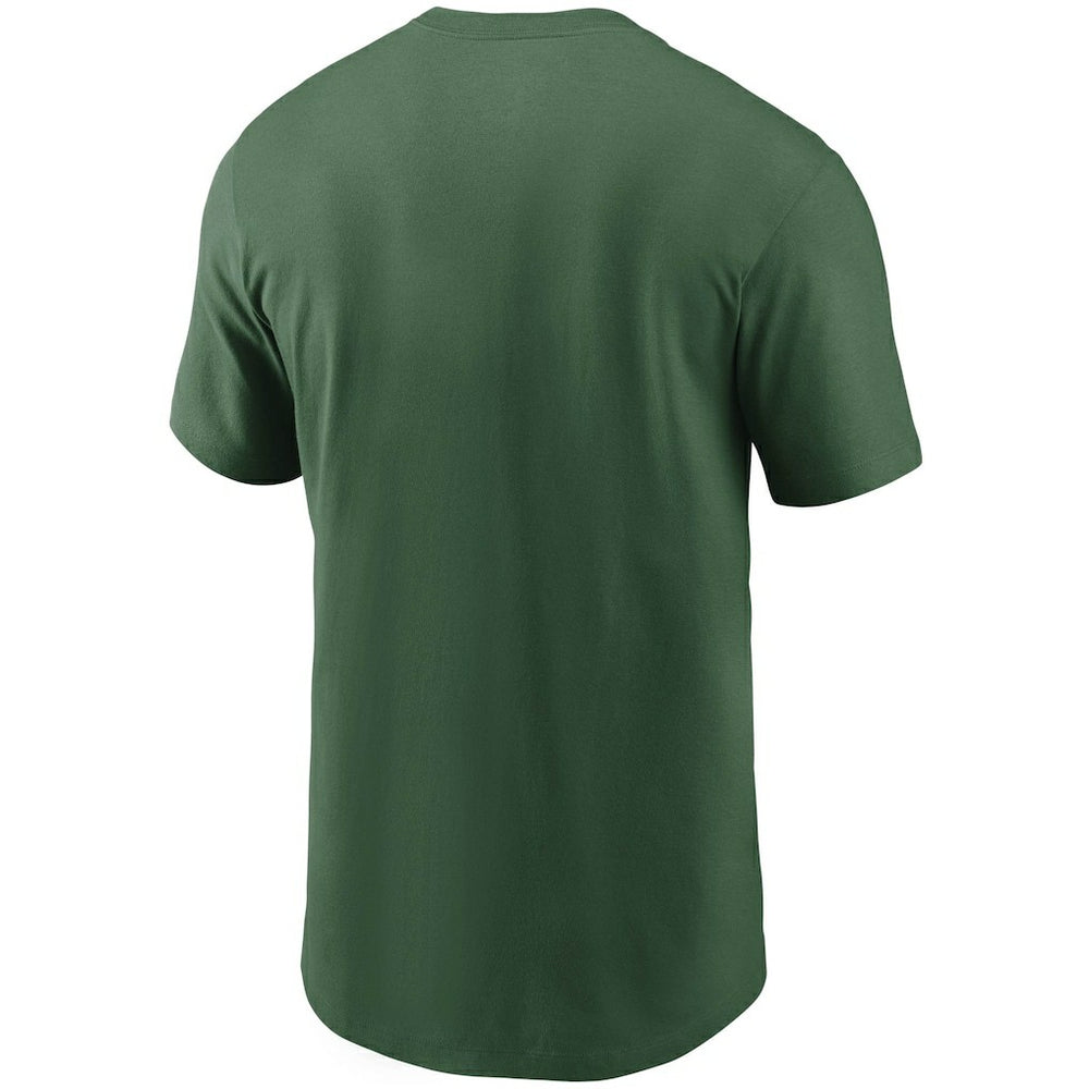 New York Jets Team Wordmark T-Shirt Green