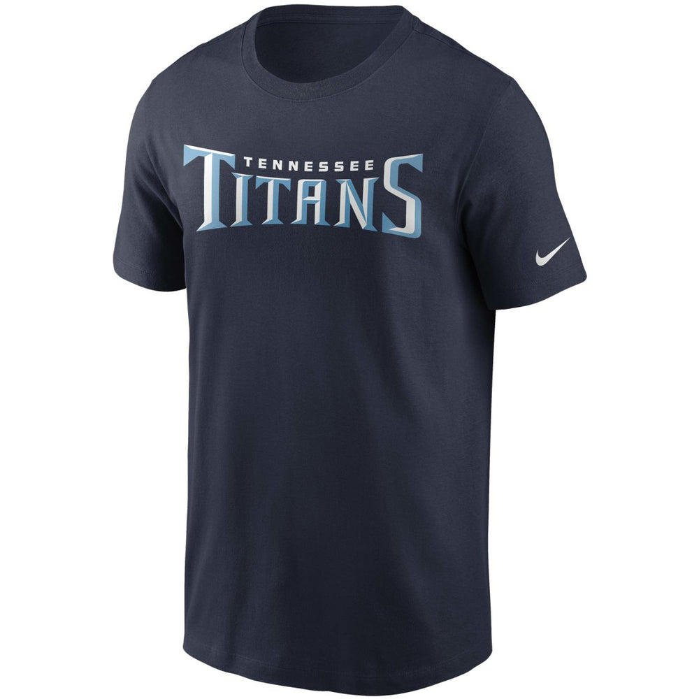 Tennessee Titans Team Wordmark T-Shirt Navy