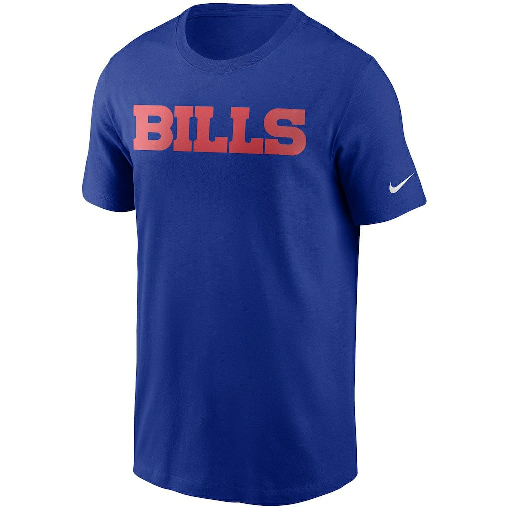 Buffalo Bills Team Wordmark T-Shirt Royal