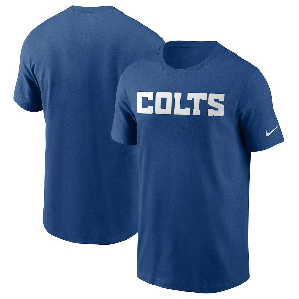 Indianapolis Colts Team Wordmark T-Shirt Royal