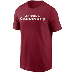 Arizona Cardinals Team Wordmark T-Shirt Cardinal