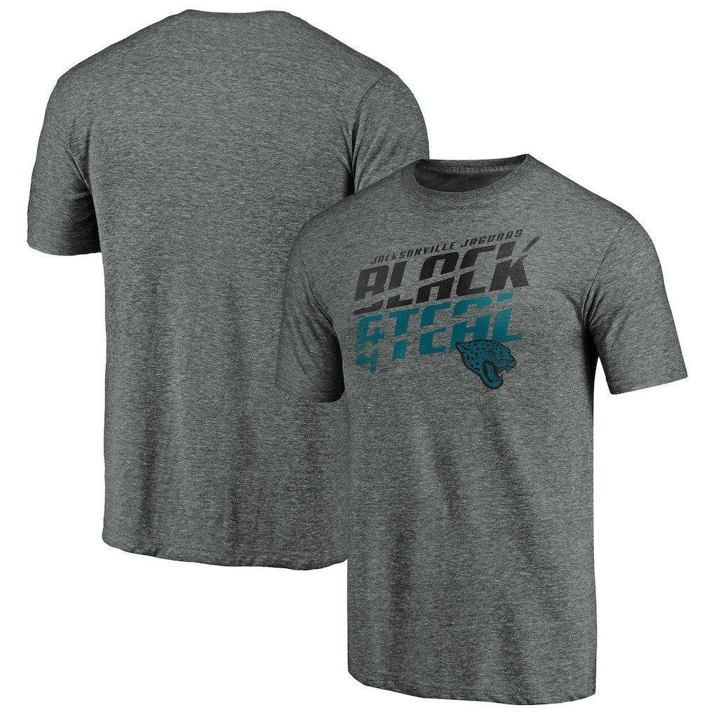 Jacksonville Jaguars Hometown Refresh Tri-Blend T-Shirt Charcoal