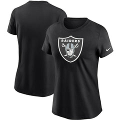 Las Vegas Raiders Women's Logo Essential T-Shirt Black