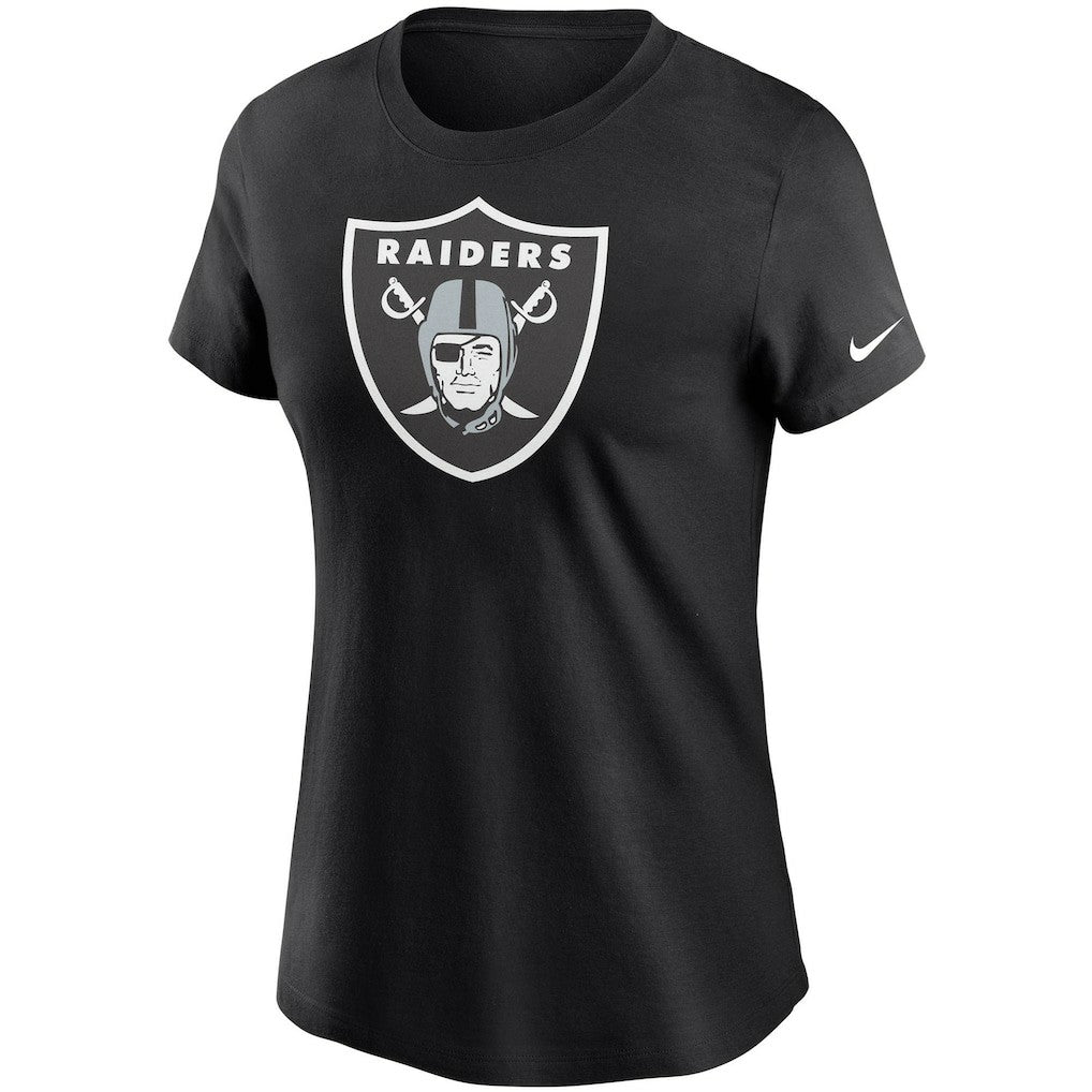 Las Vegas Raiders Women's Logo Essential T-Shirt Black