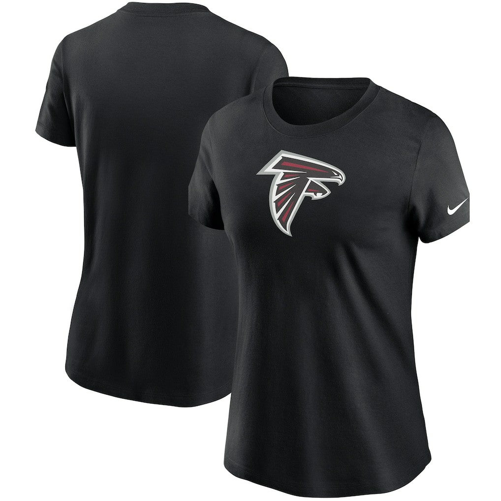 Atlanta Falcons Women's Logo Essential T-Shirt Black