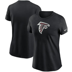 Atlanta Falcons Women's Logo Essential T-Shirt Black