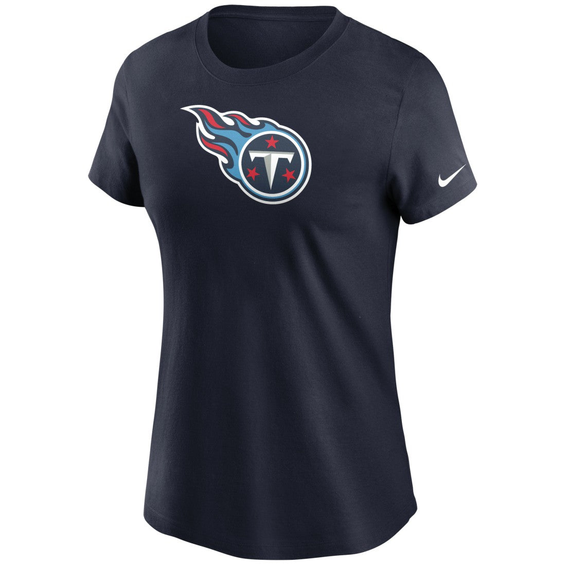 Tennessee Titans Women's Logo Essential T-Shirt Navy