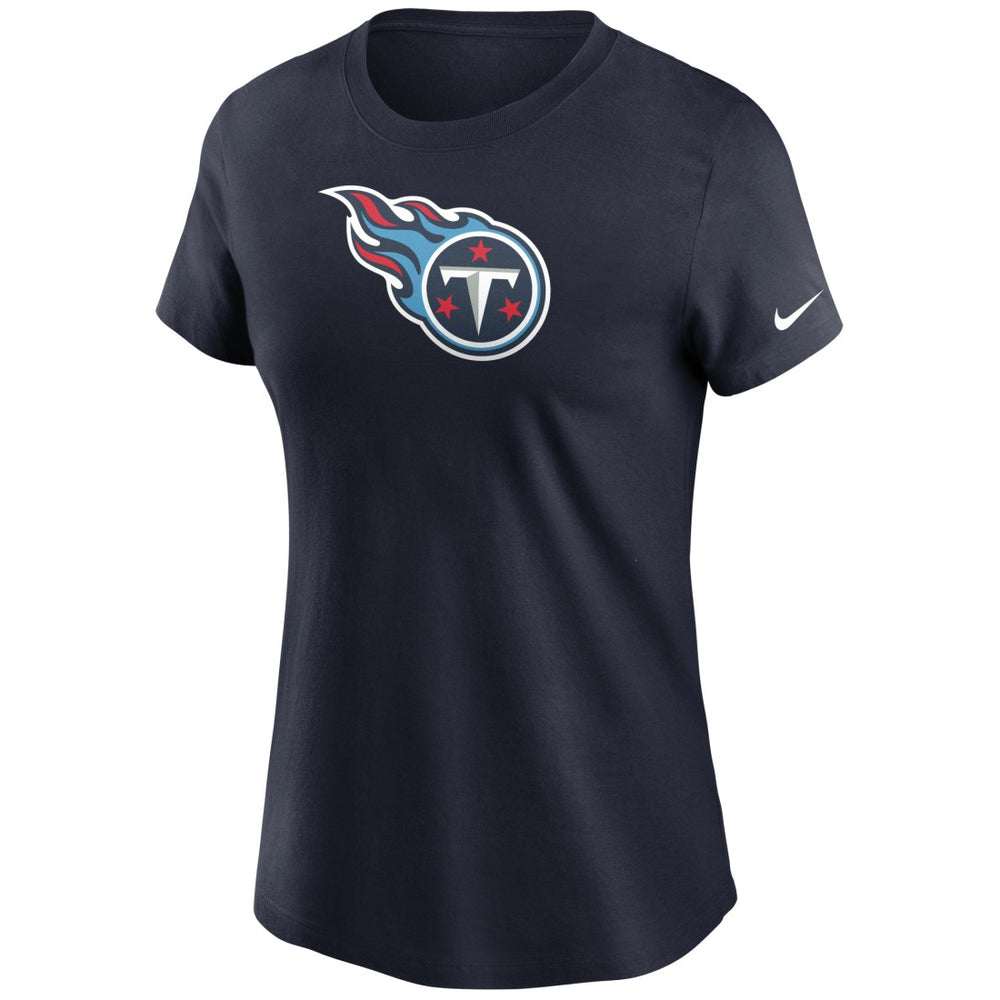 Tennessee Titans Women's Logo Essential T-Shirt Navy