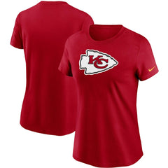 Kansas City Chiefs Women's Logo Essential T-Shirt Red