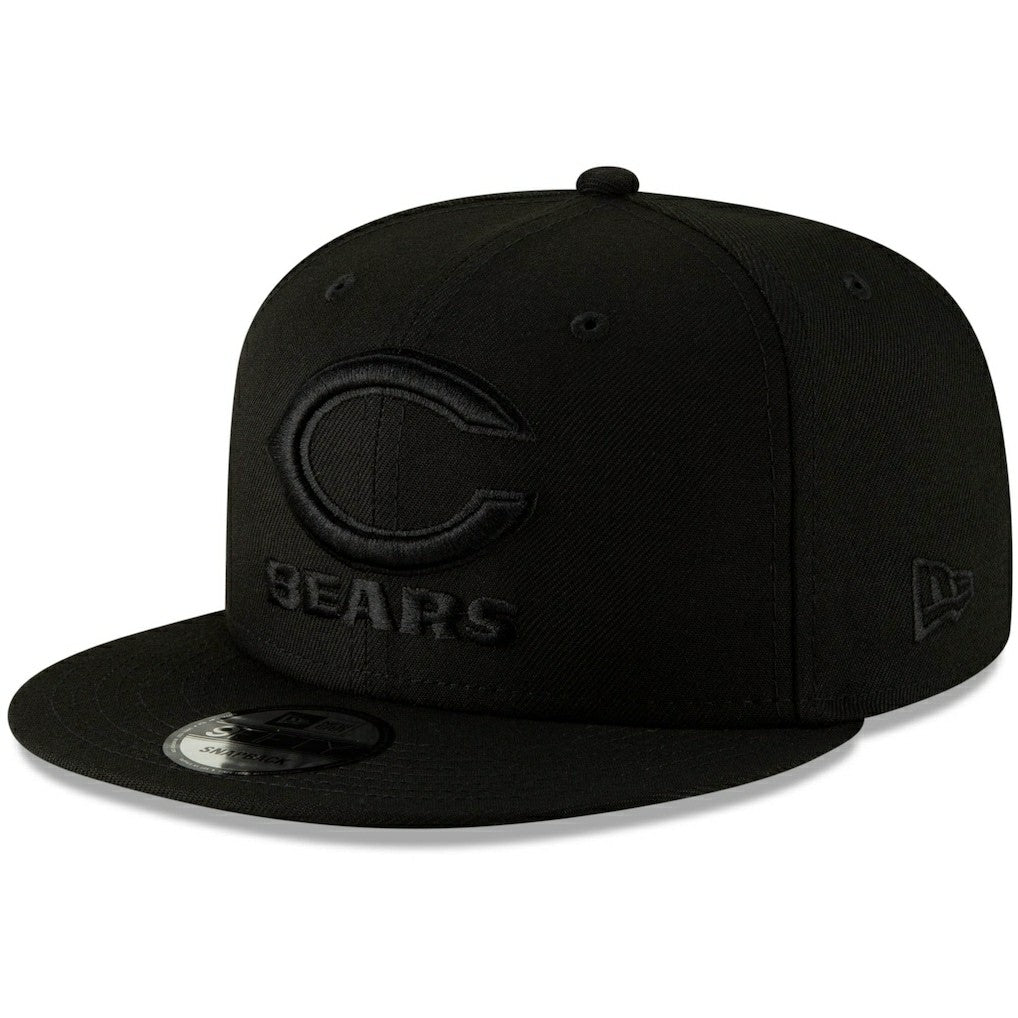 Chicago Bears New Era 9FIFTY Adjustable Snapback Hat Black