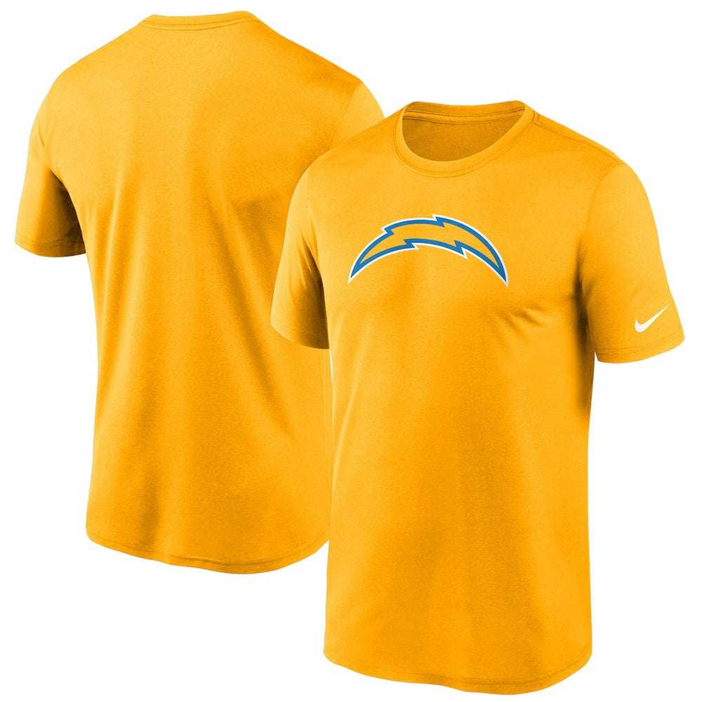 Los Angeles Chargers Logo Essential Legend Performance T-Shirt Gold
