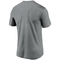 Tennessee Titans Logo Essential Legend Performance T-Shirt Heathered Charcoal
