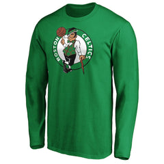 Jayson Tatum Boston Celtics Playmaker Name & Number Long Sleeve T-Shirt Kelly Green