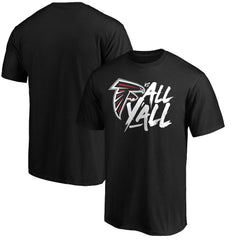Atlanta Falcons Falcons vs. All Y'all T-Shirt Black