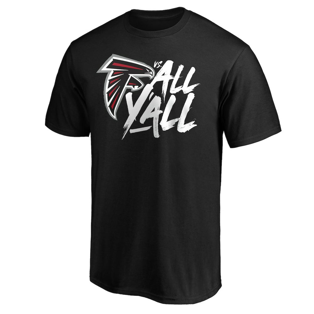 Atlanta Falcons Falcons vs. All Y'all T-Shirt Black