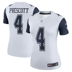 Dak Prescott Dallas Cowboys Women's Legend Player Performance Top White