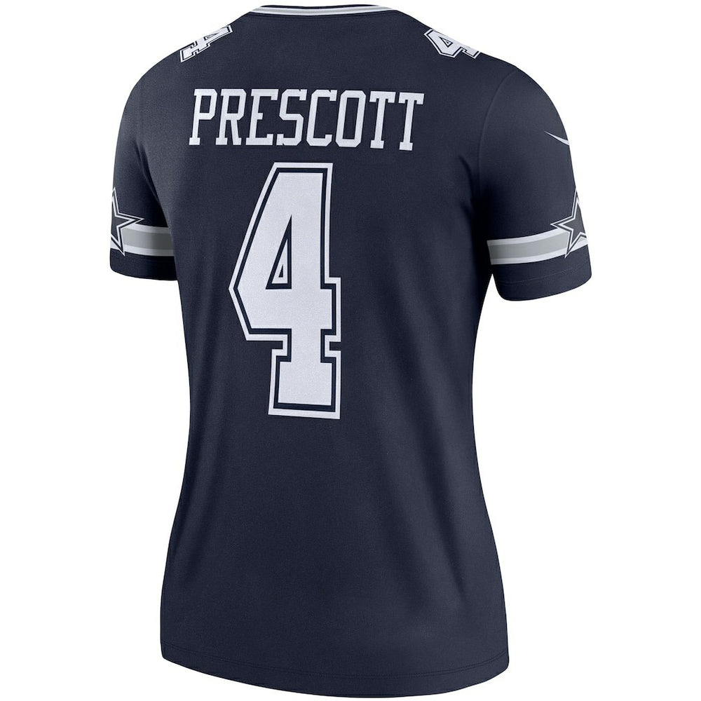 Dak Prescott Dallas Cowboys Women's Legend Player Performance Top Navy
