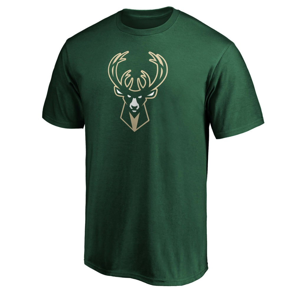 Giannis Antetokounmpo Milwaukee Bucks Playmaker Name & Number T-Shirt Hunter Green