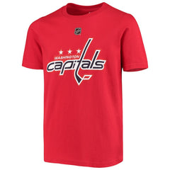 NHL TJ Oshie Washington Capitals Youth Player Name & Number T-Shirt - Red