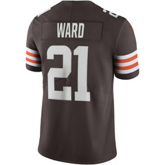 Denzel Ward Cleveland Browns Vapor Limited Jersey Brown