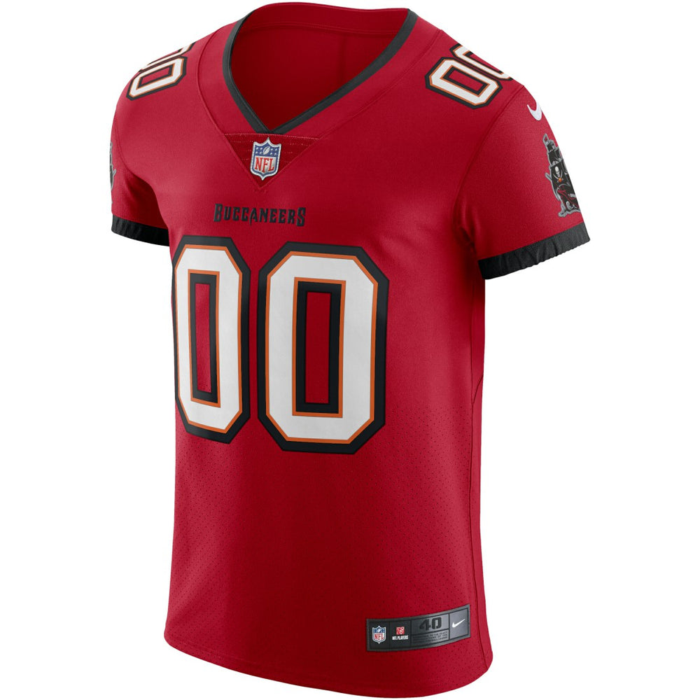 Tampa Bay Buccaneers Vapor Elite Custom Jersey Red