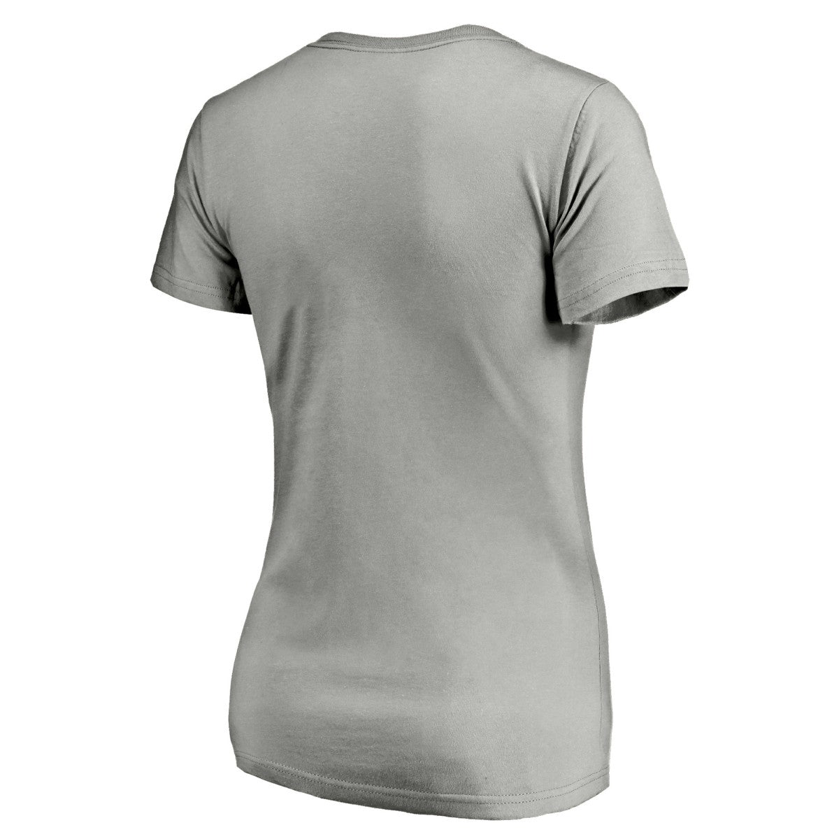 Phoenix Suns Women's Primary Logo Team V-Neck T-Shirt Gray