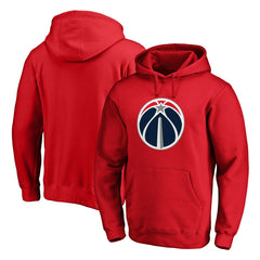 Washington Wizards Icon Primary Logo Fitted Pullover Hoodie Red