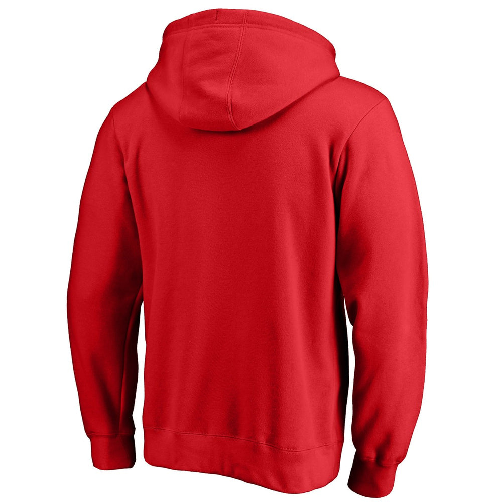 Washington Wizards Icon Primary Logo Fitted Pullover Hoodie Red