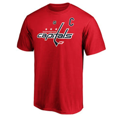 NHL Alexander Ovechkin Washington Capitals Fanatics Authentic Stack Player Name & Number T-Shirt - Red