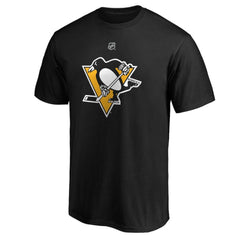 NHL Evgeni Malkin Pittsburgh Penguins Fanatics Authentic Stack Player Name & Number T-Shirt - Black